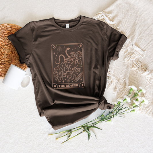 The Reader Tarot Card Tee