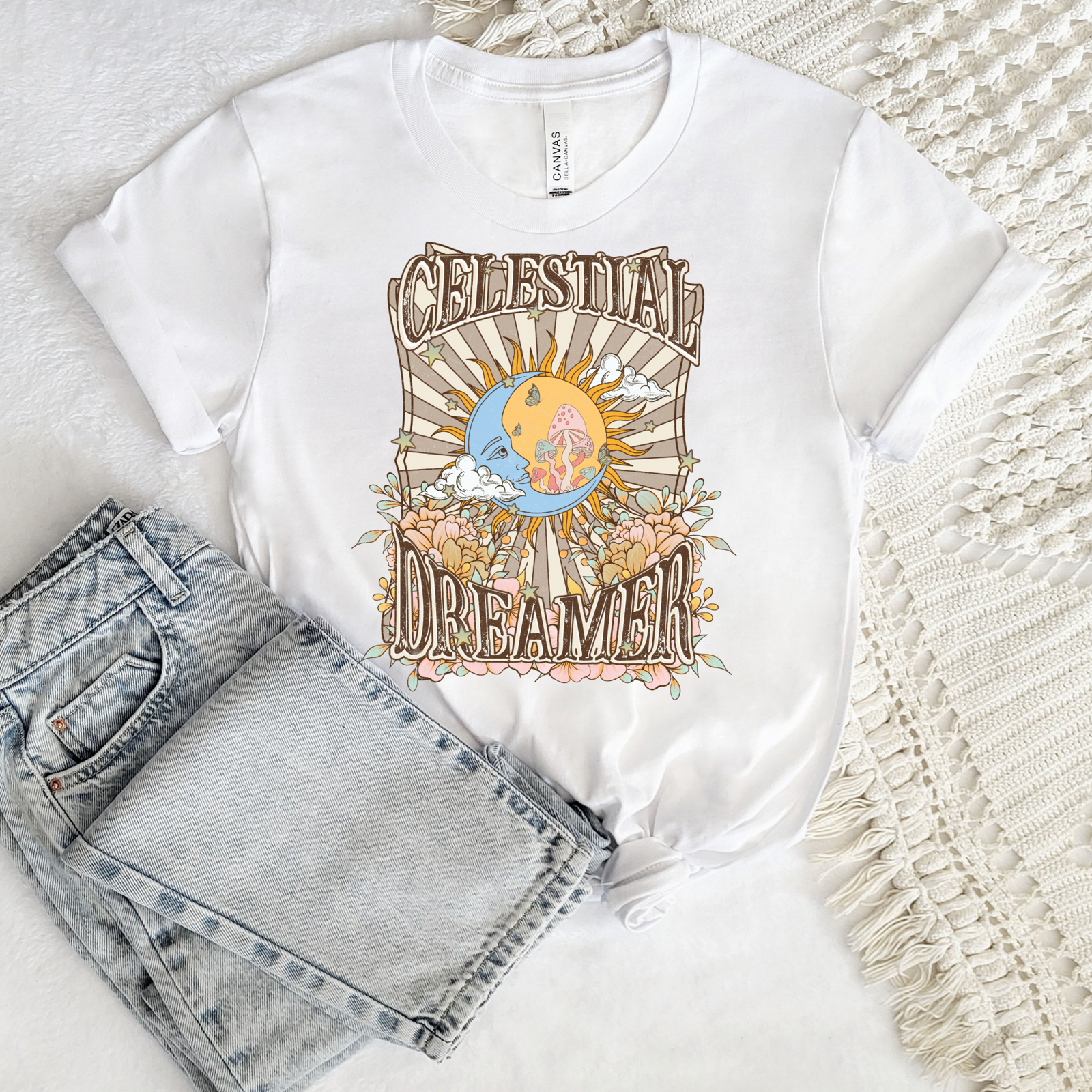 Celestial Dreamer Tee - Stitch Squad Co