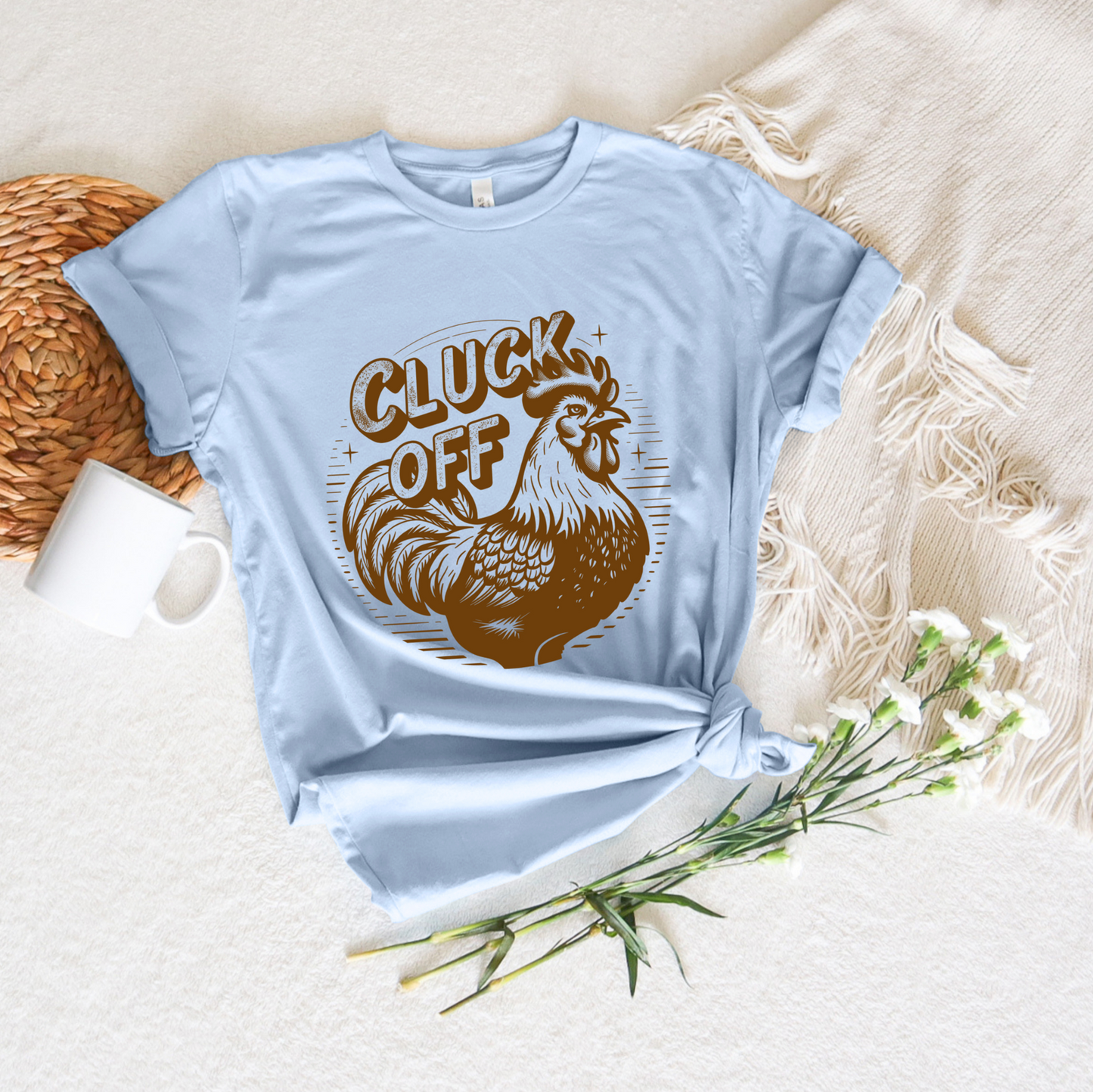 Cluck Off Tee - Stitch Squad Co