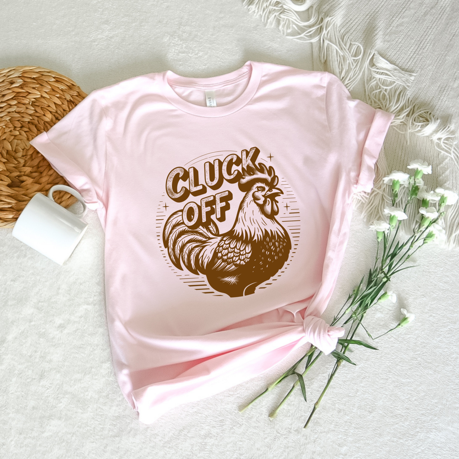 Cluck Off Tee - Stitch Squad Co