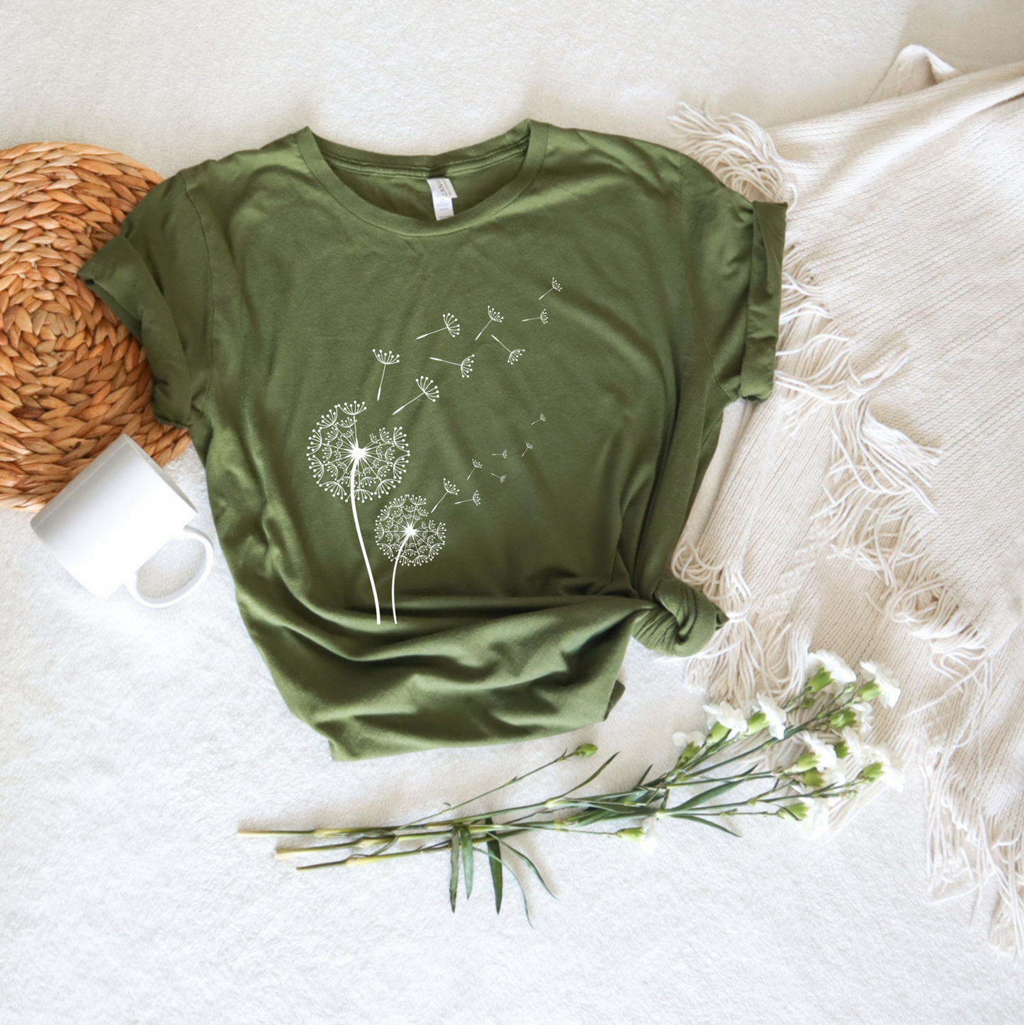 Dandelion Tee - Stitch Squad Co