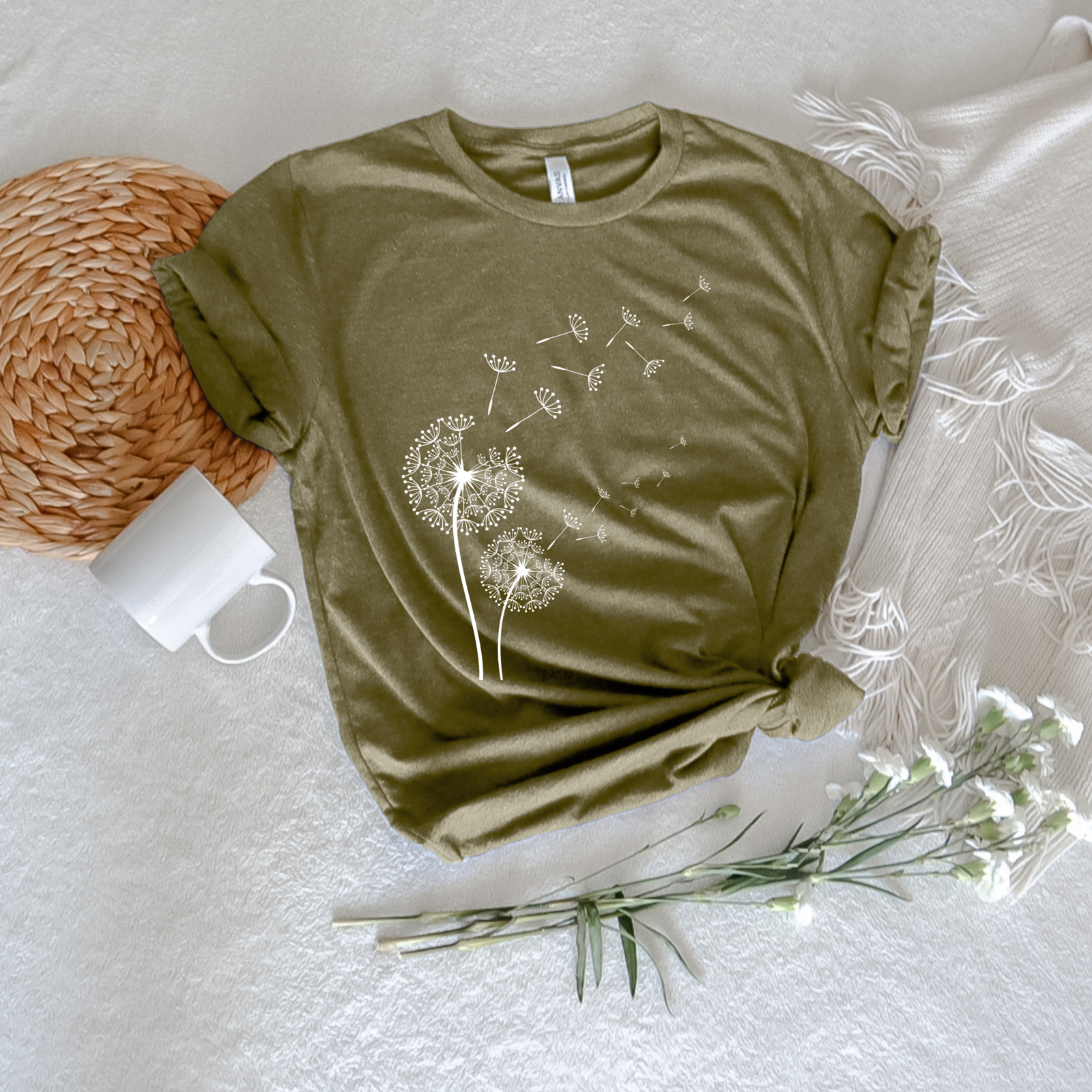 Dandelion Tee - Stitch Squad Co