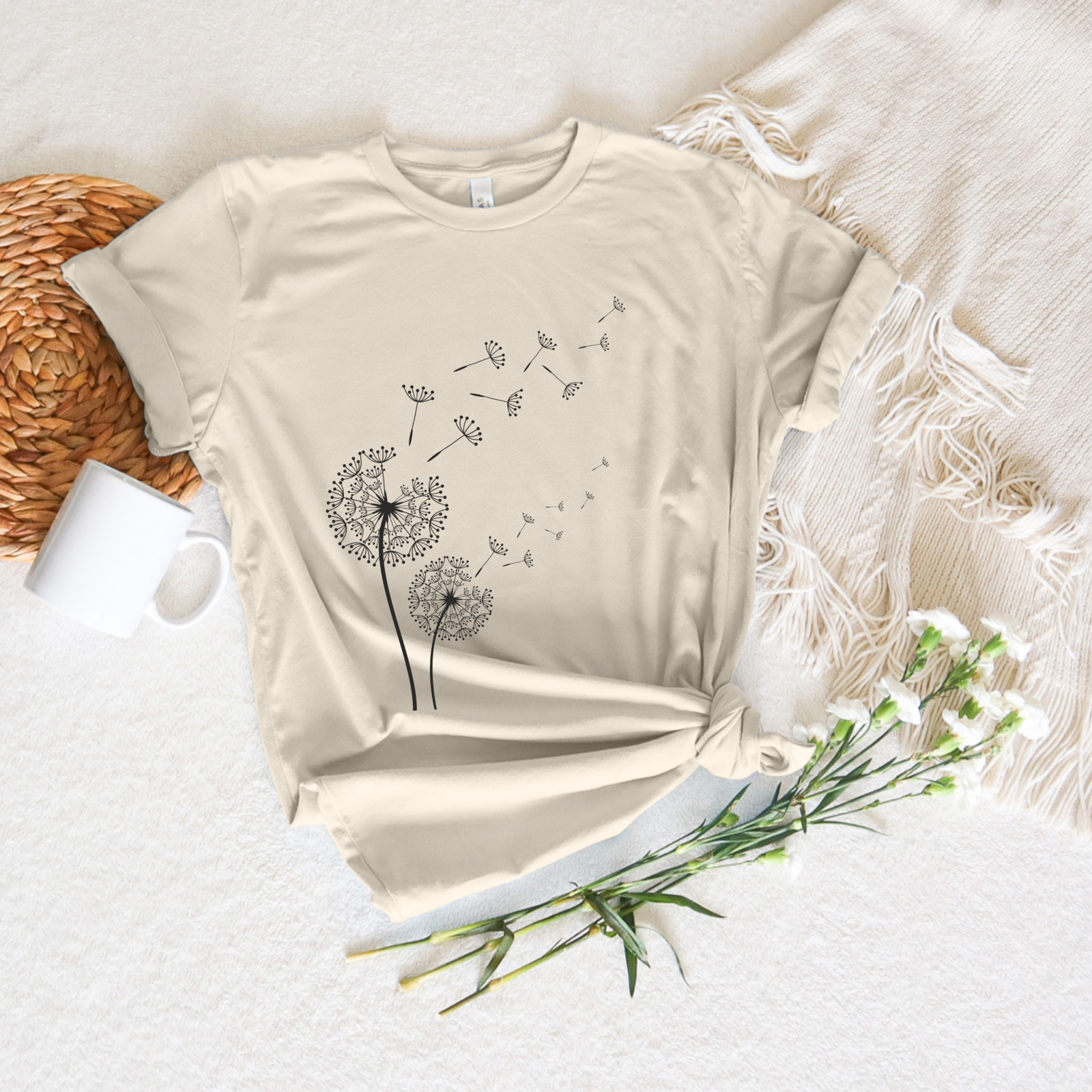 Dandelion Tee - Stitch Squad Co