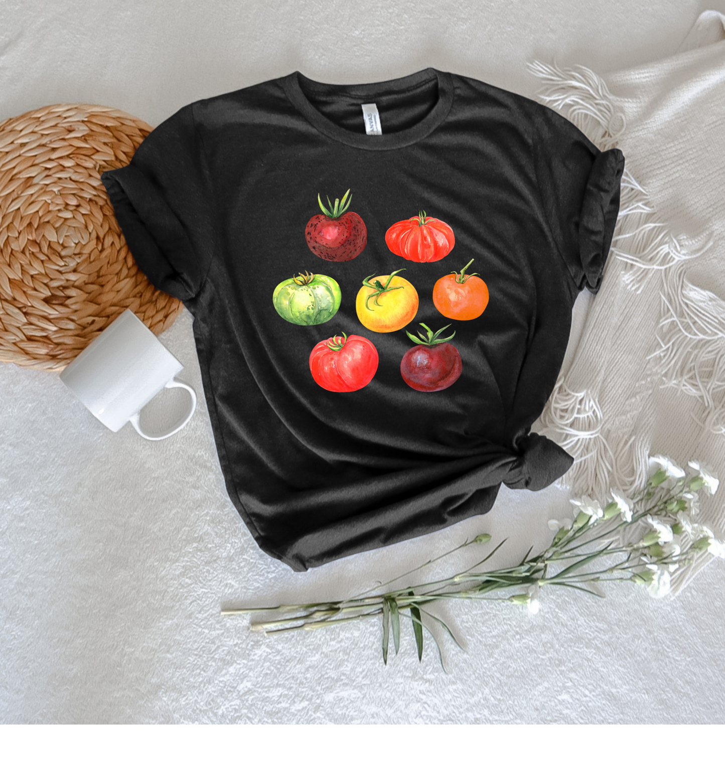 Garden Tomato Tee - Stitch Squad Co