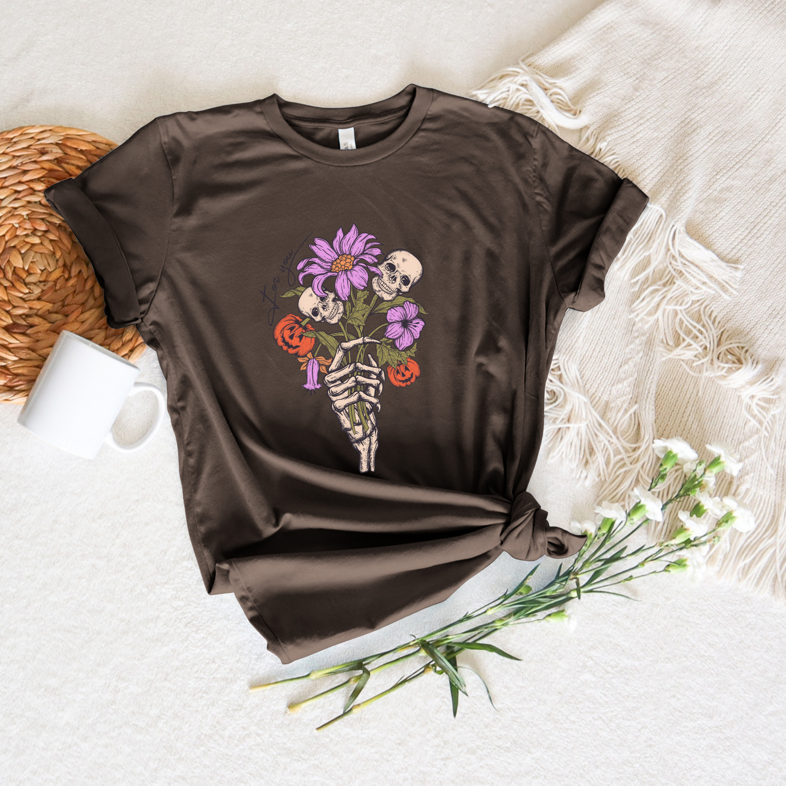 Halloween Bouquet Tee - Stitch Squad Co