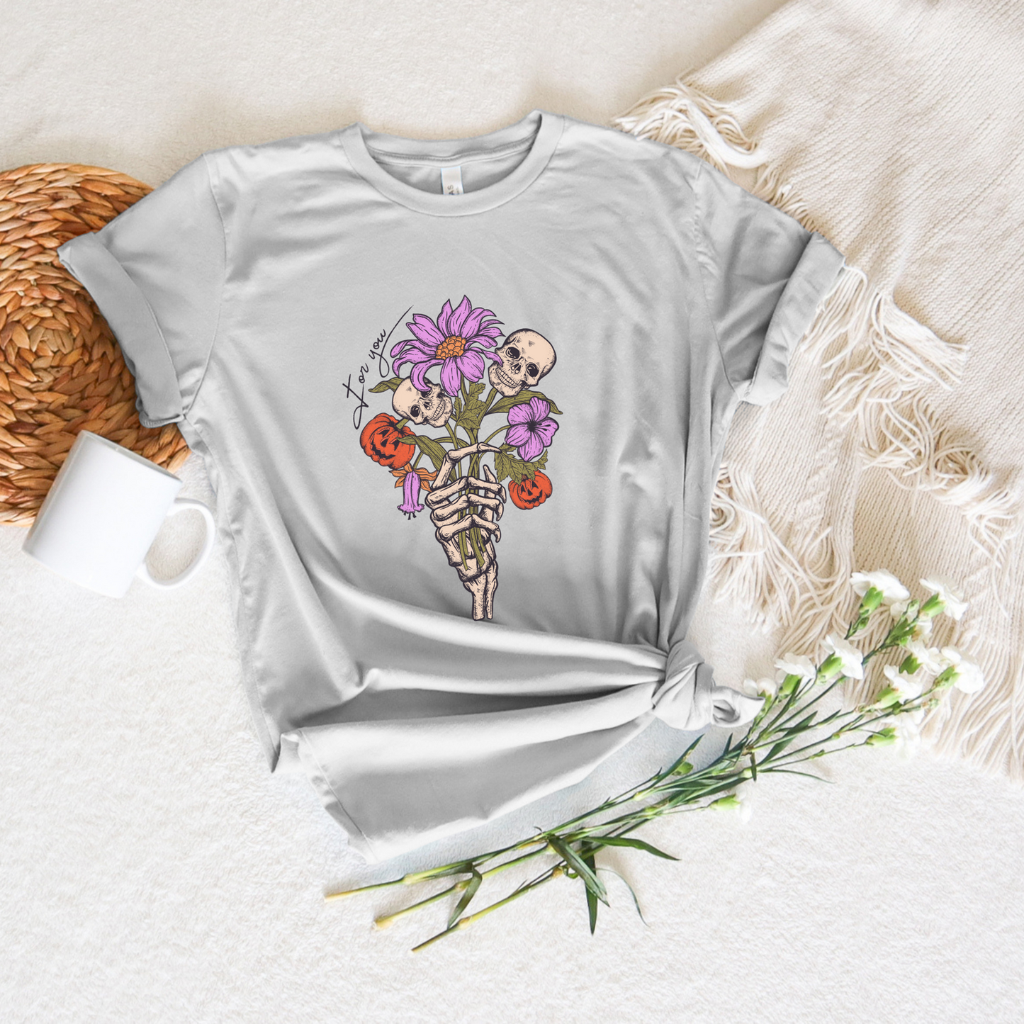 Halloween Bouquet Tee - Stitch Squad Co