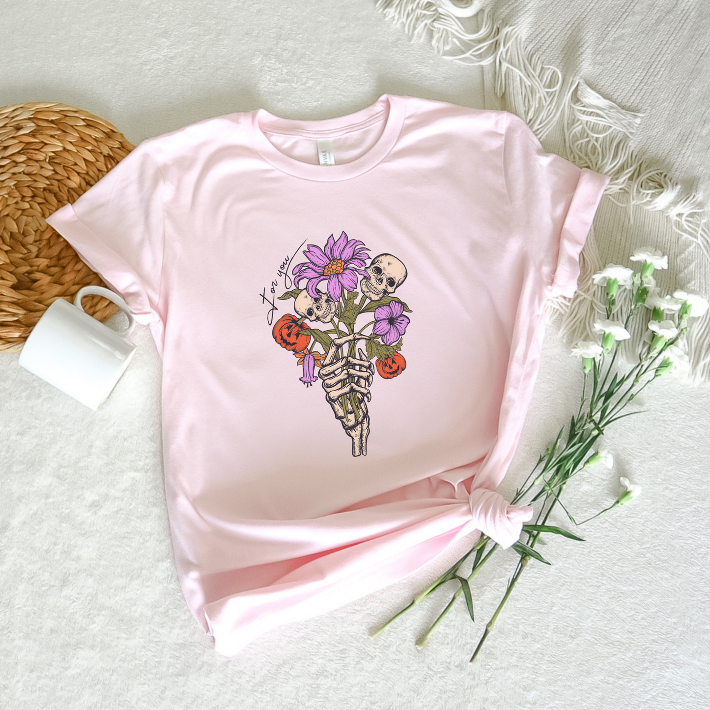 Halloween Bouquet Tee - Stitch Squad Co