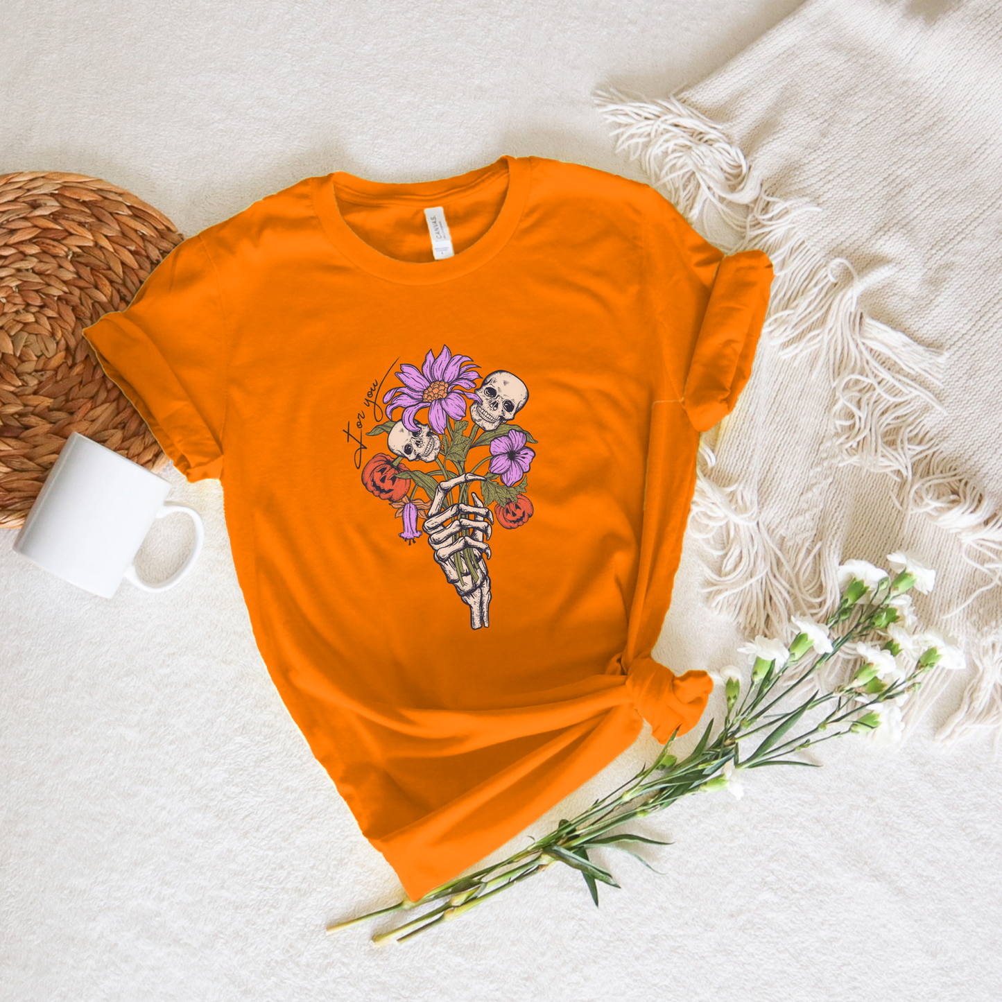 Halloween Bouquet Tee - Stitch Squad Co