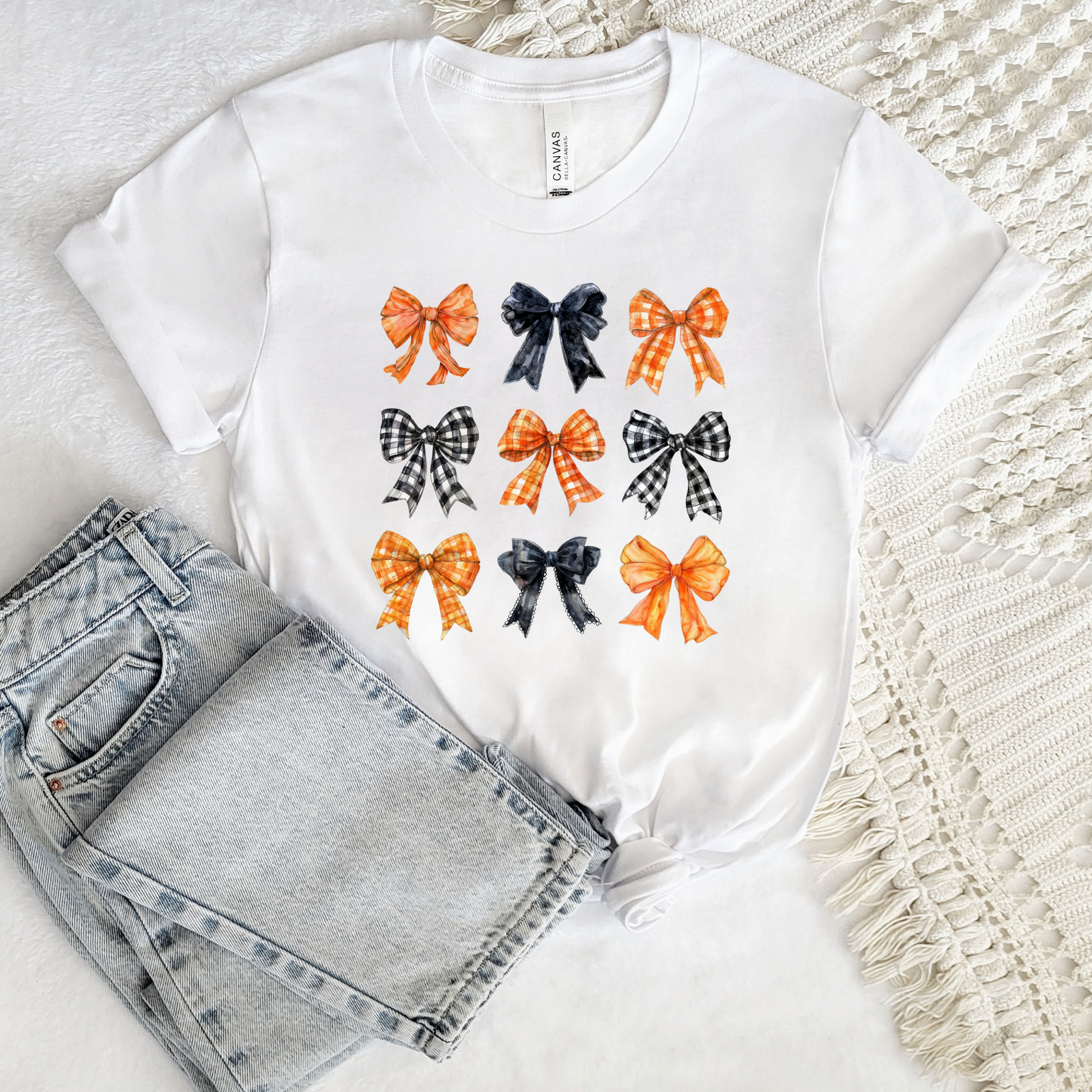 Halloween Coquette Tee - Stitch Squad Co