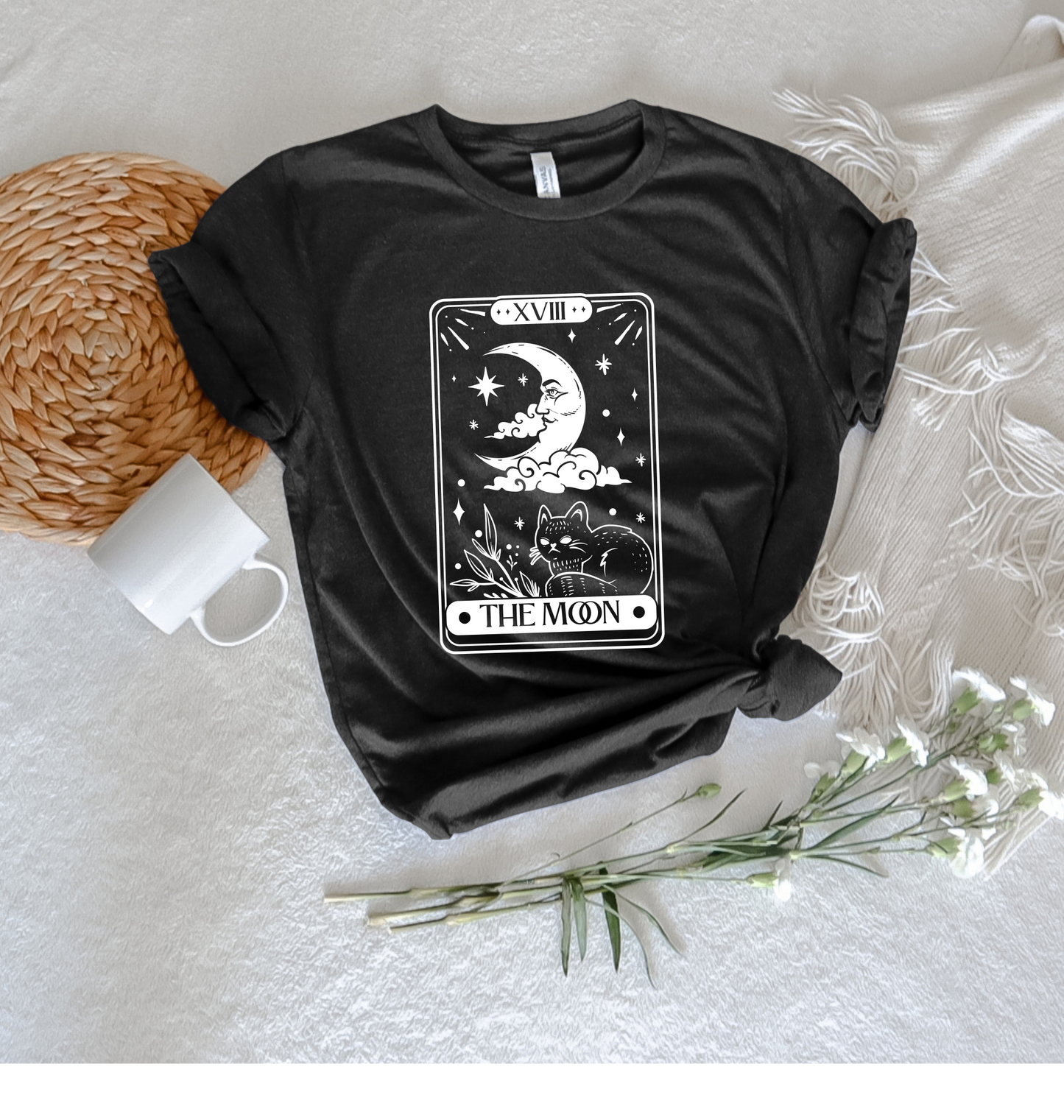 The Moon Tarot Card Tee