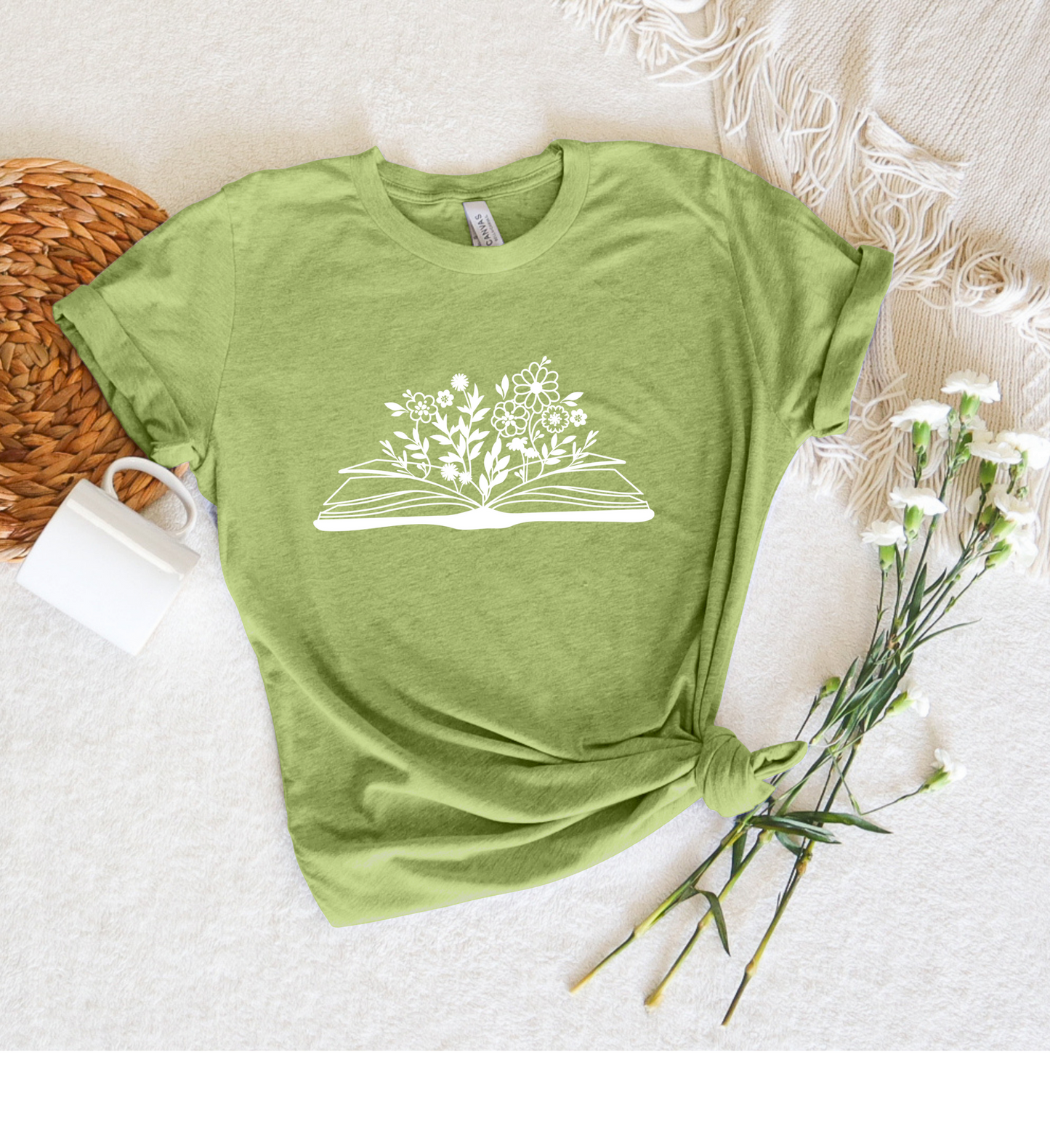 Flower Book Tee