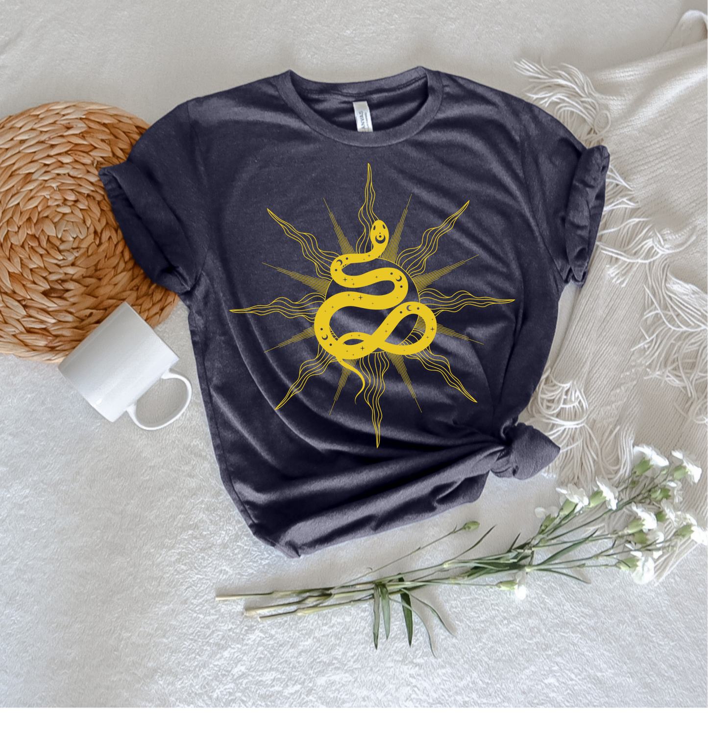 Snake Sun Rays Tee