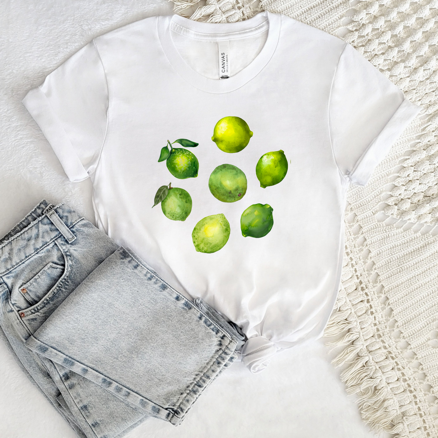 Limes Tee - Stitch Squad Co