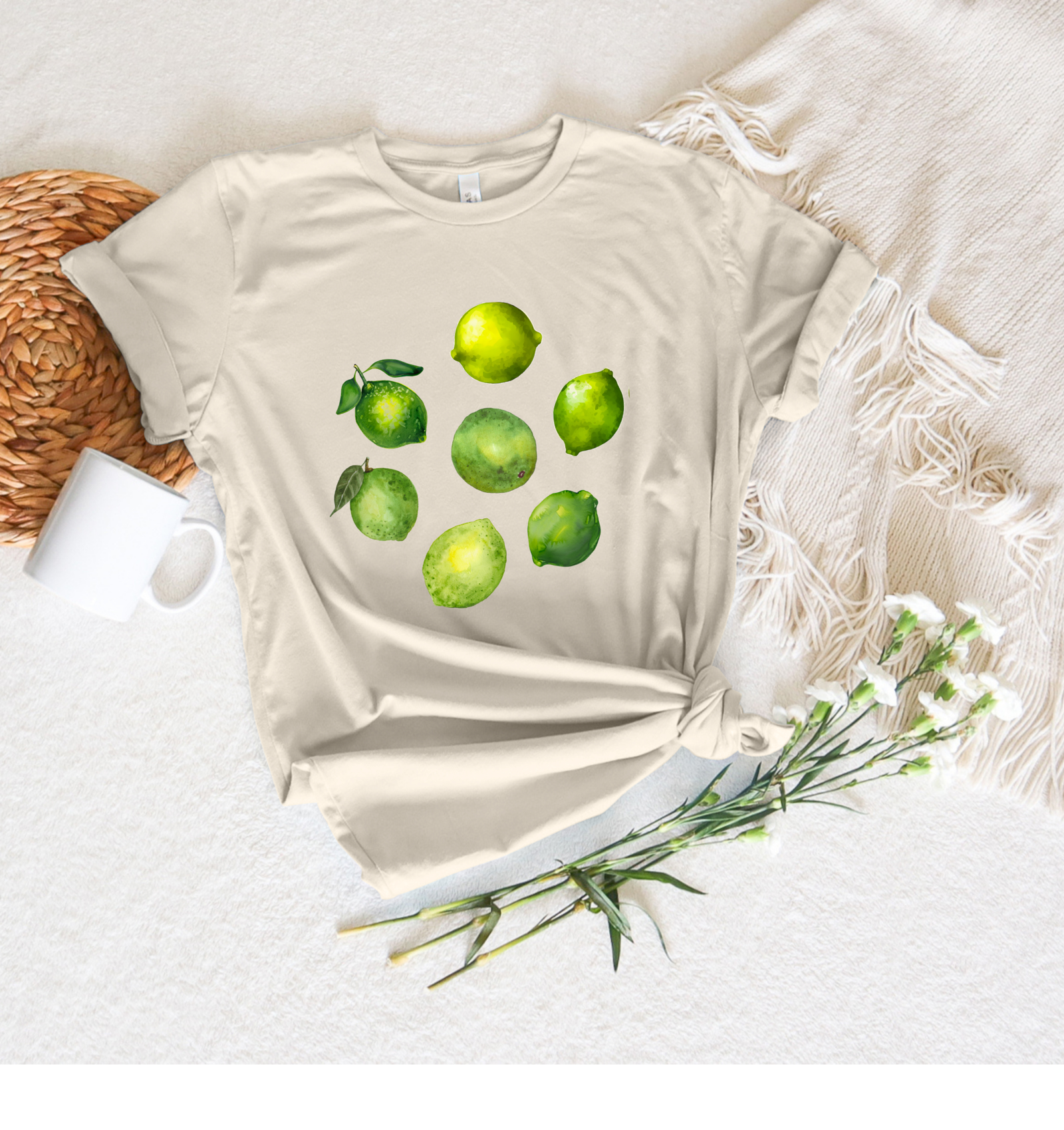 Limes Tee - Stitch Squad Co