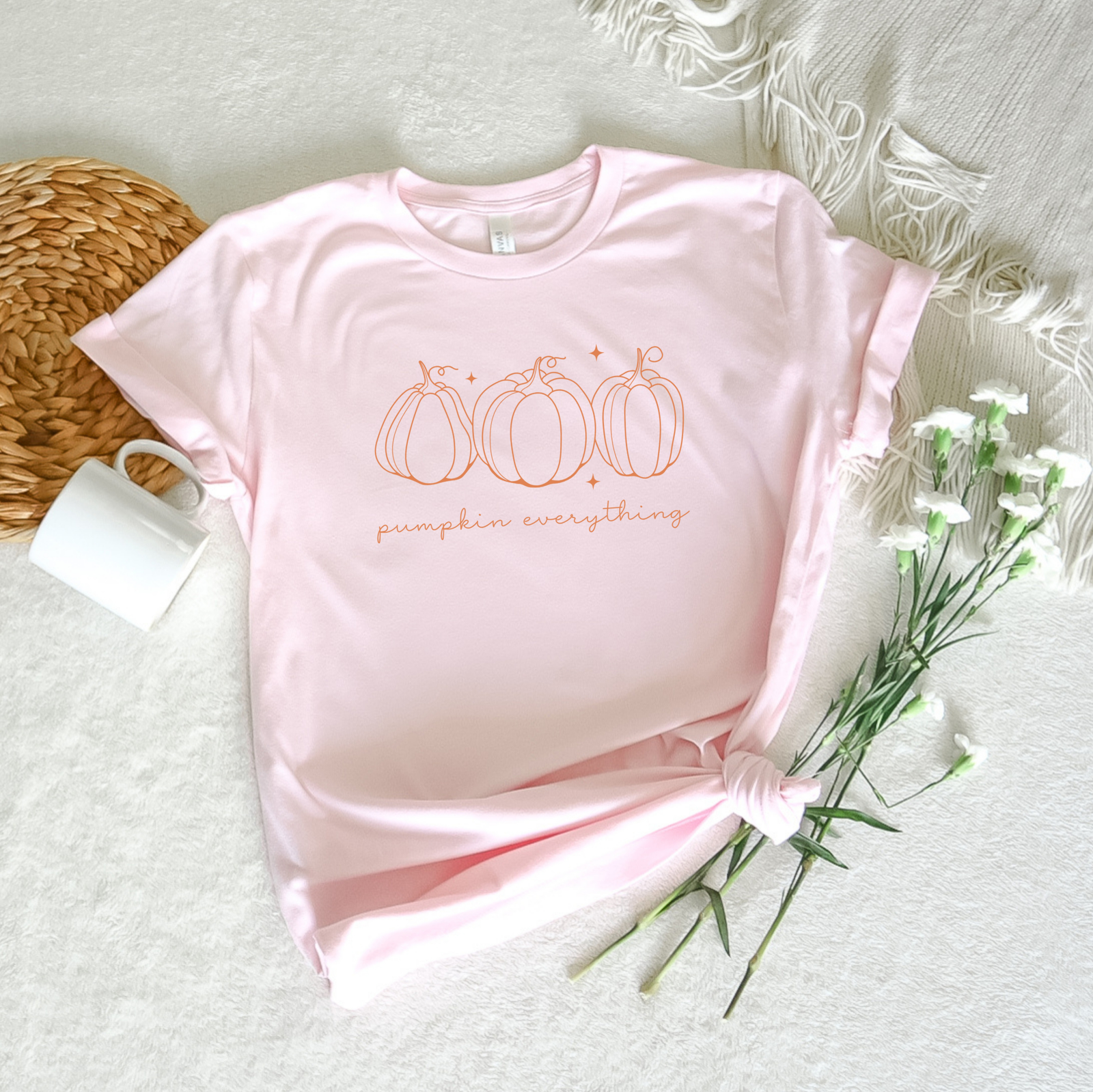 Pumpkin Everything Tee - Stitch Squad Co