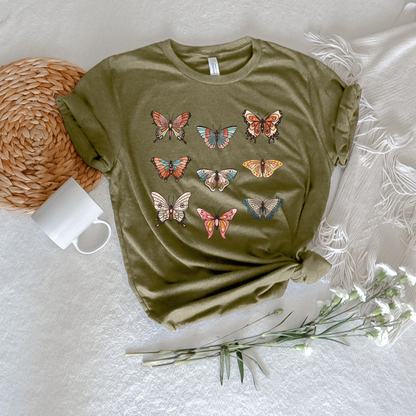 Retro Butterfly Tee - Stitch Squad Co