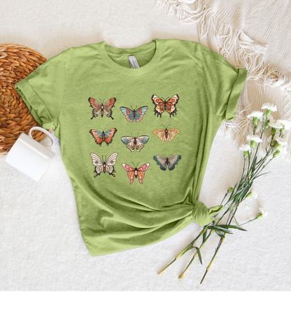 Retro Butterfly Tee - Stitch Squad Co