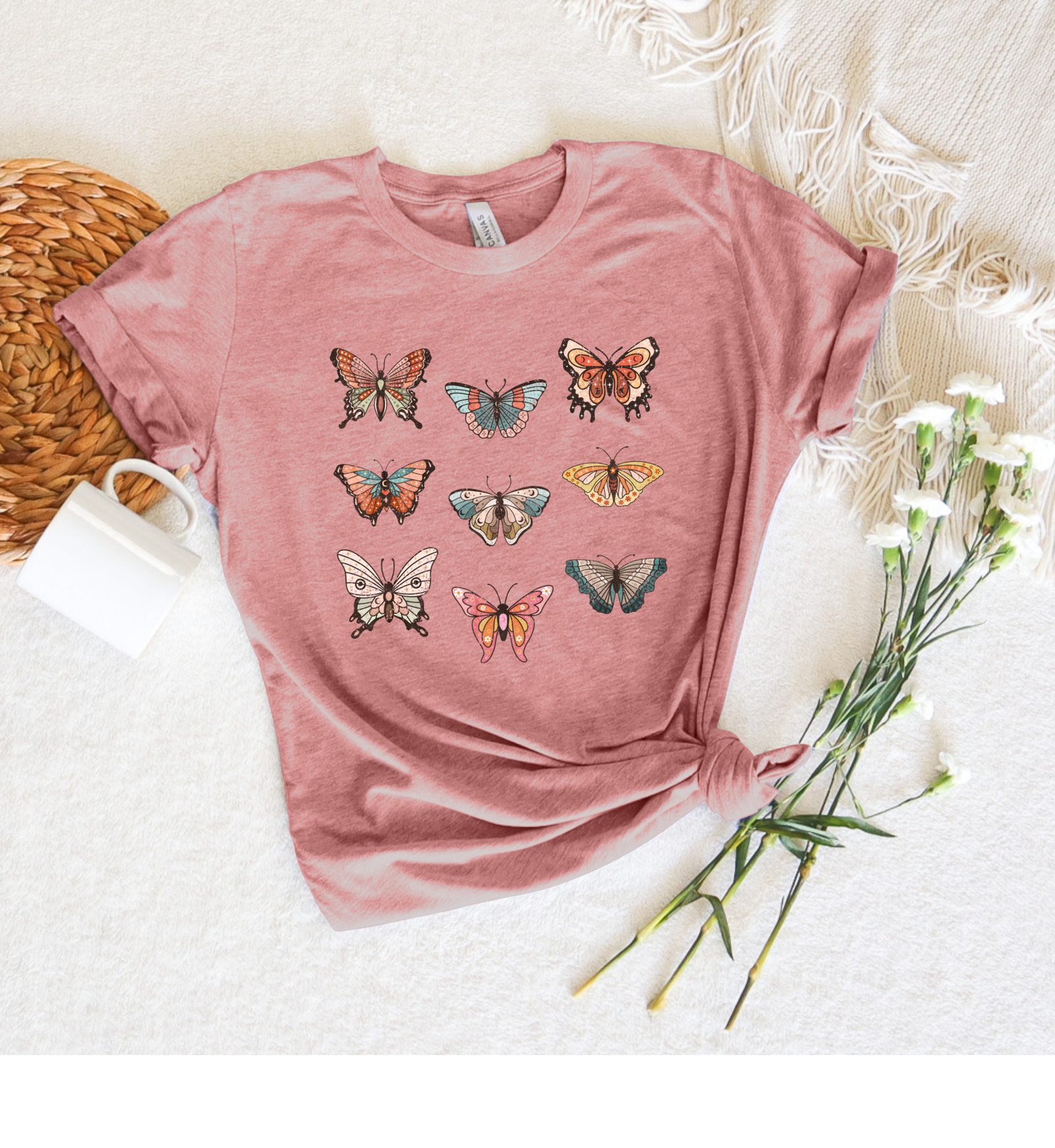 Retro Butterfly Tee - Stitch Squad Co