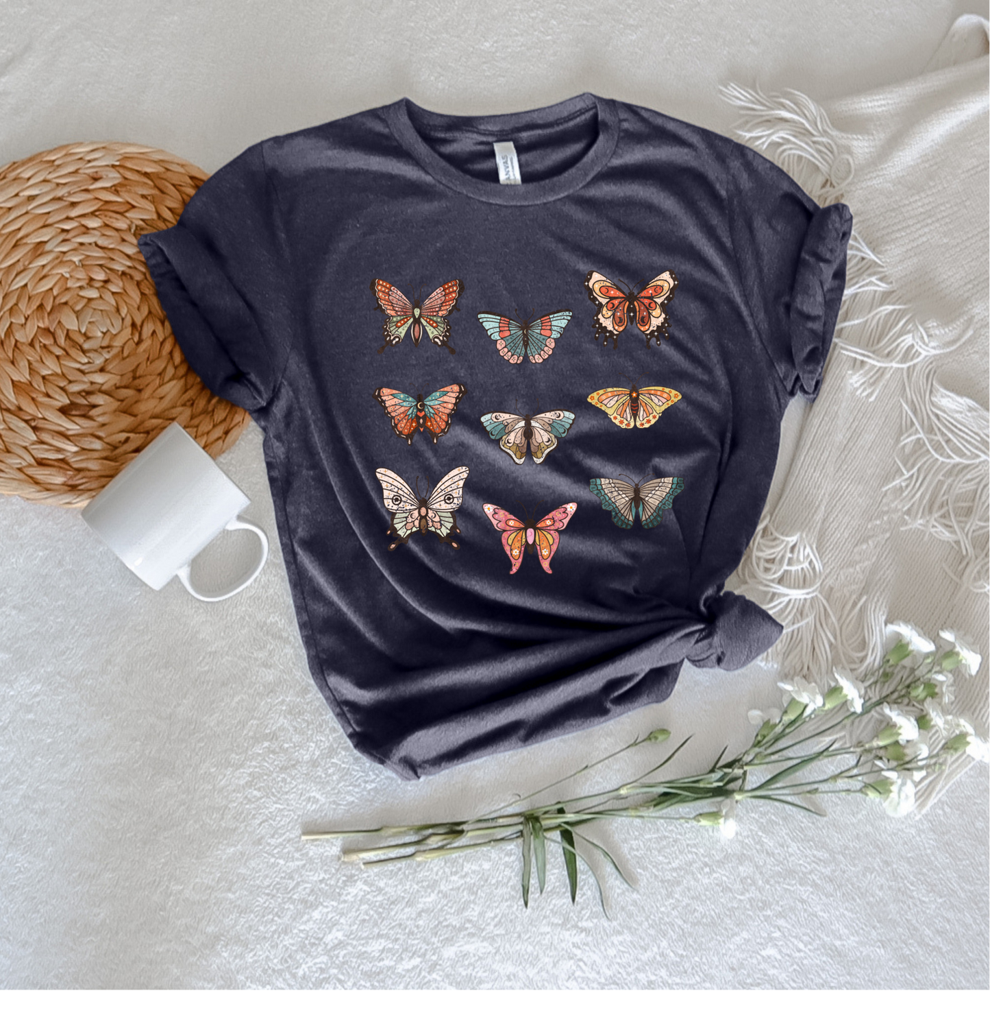 Retro Butterfly Tee - Stitch Squad Co