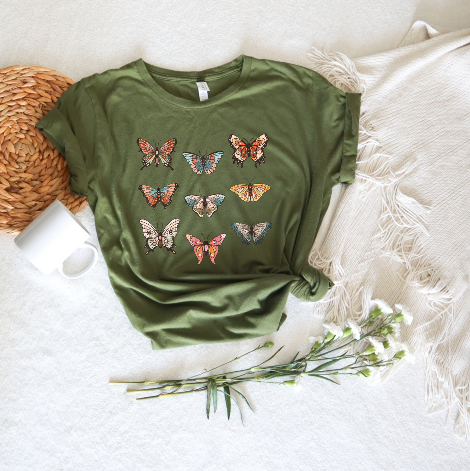 Retro Butterfly Tee - Stitch Squad Co