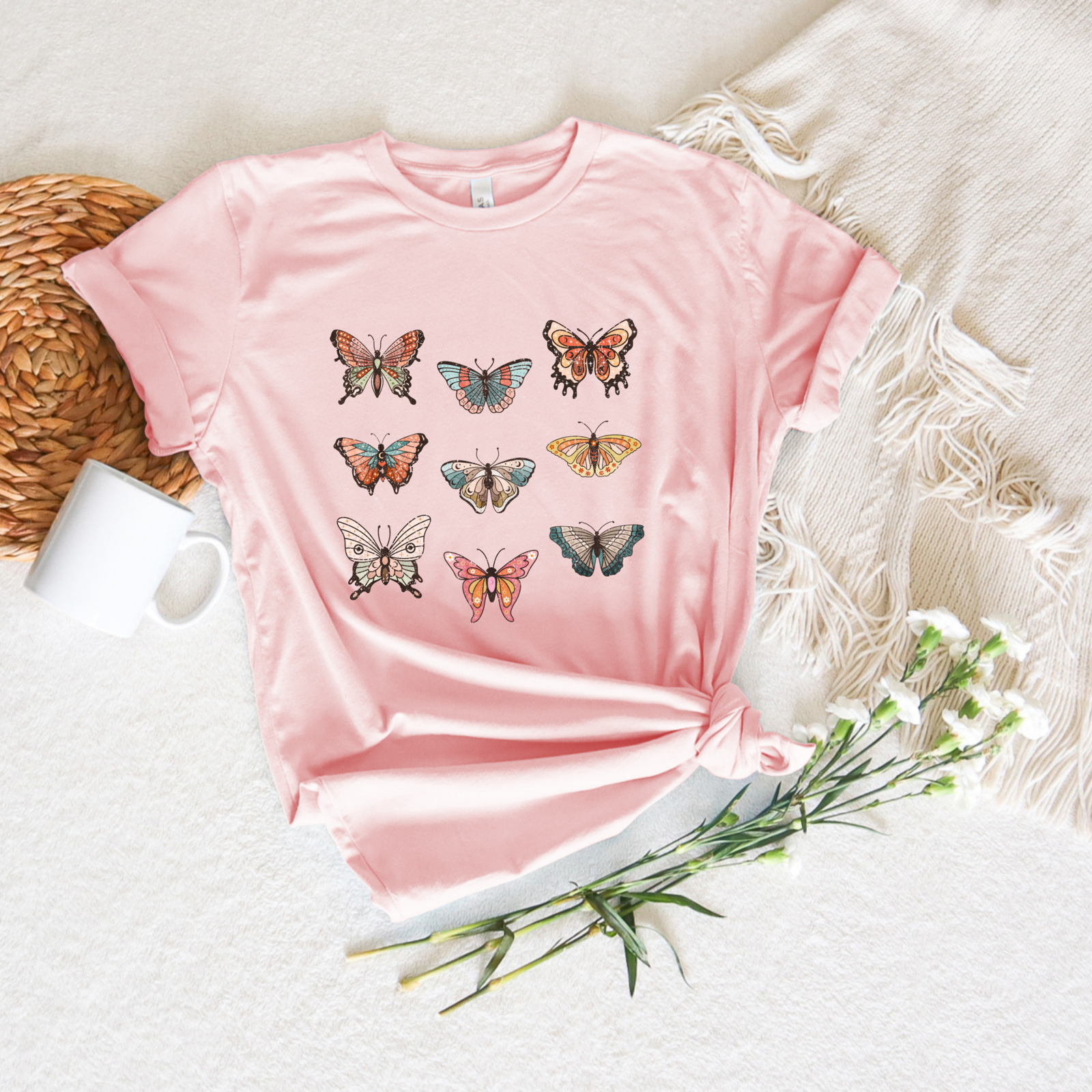 Retro Butterfly Tee - Stitch Squad Co