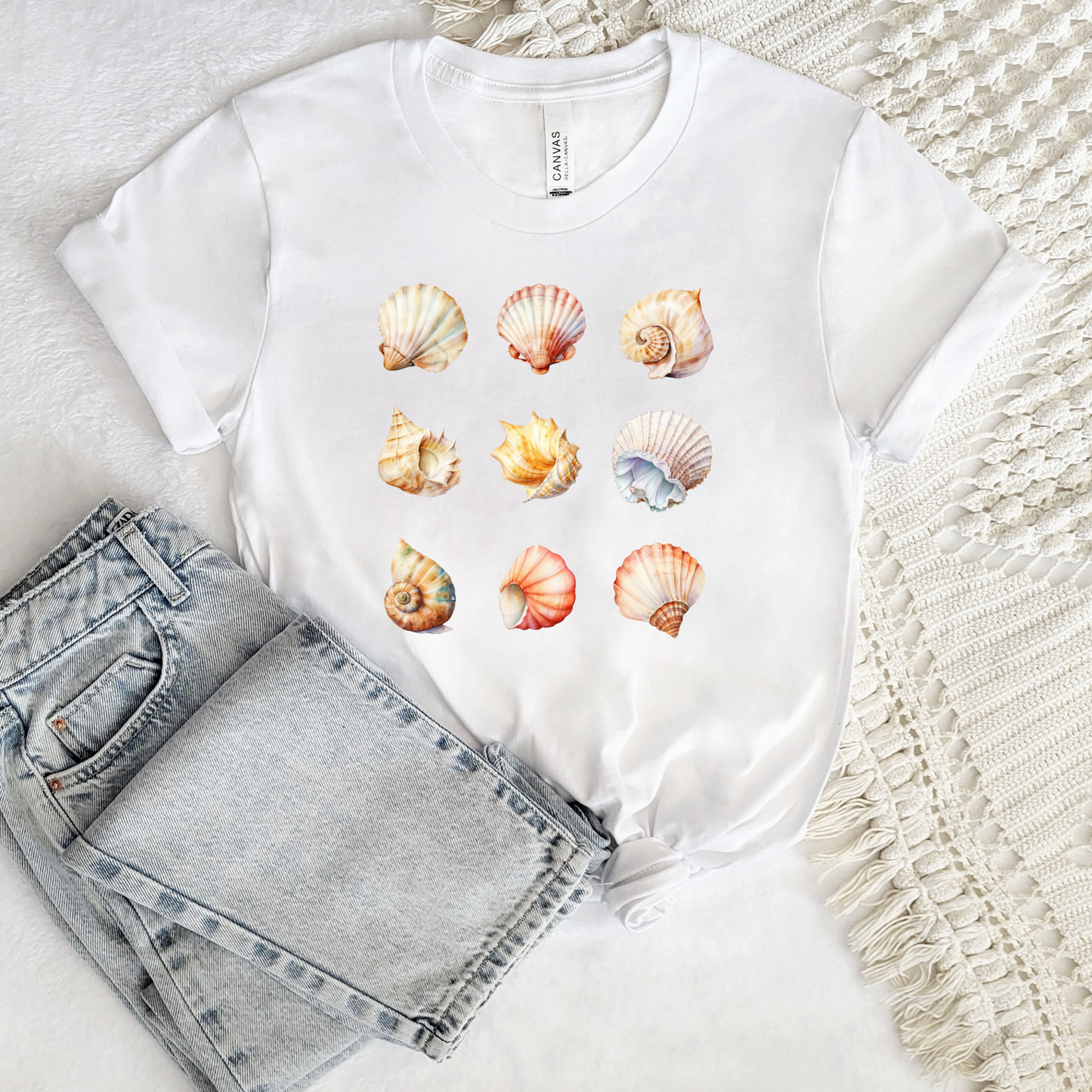 Seashell Tee - Stitch Squad Co