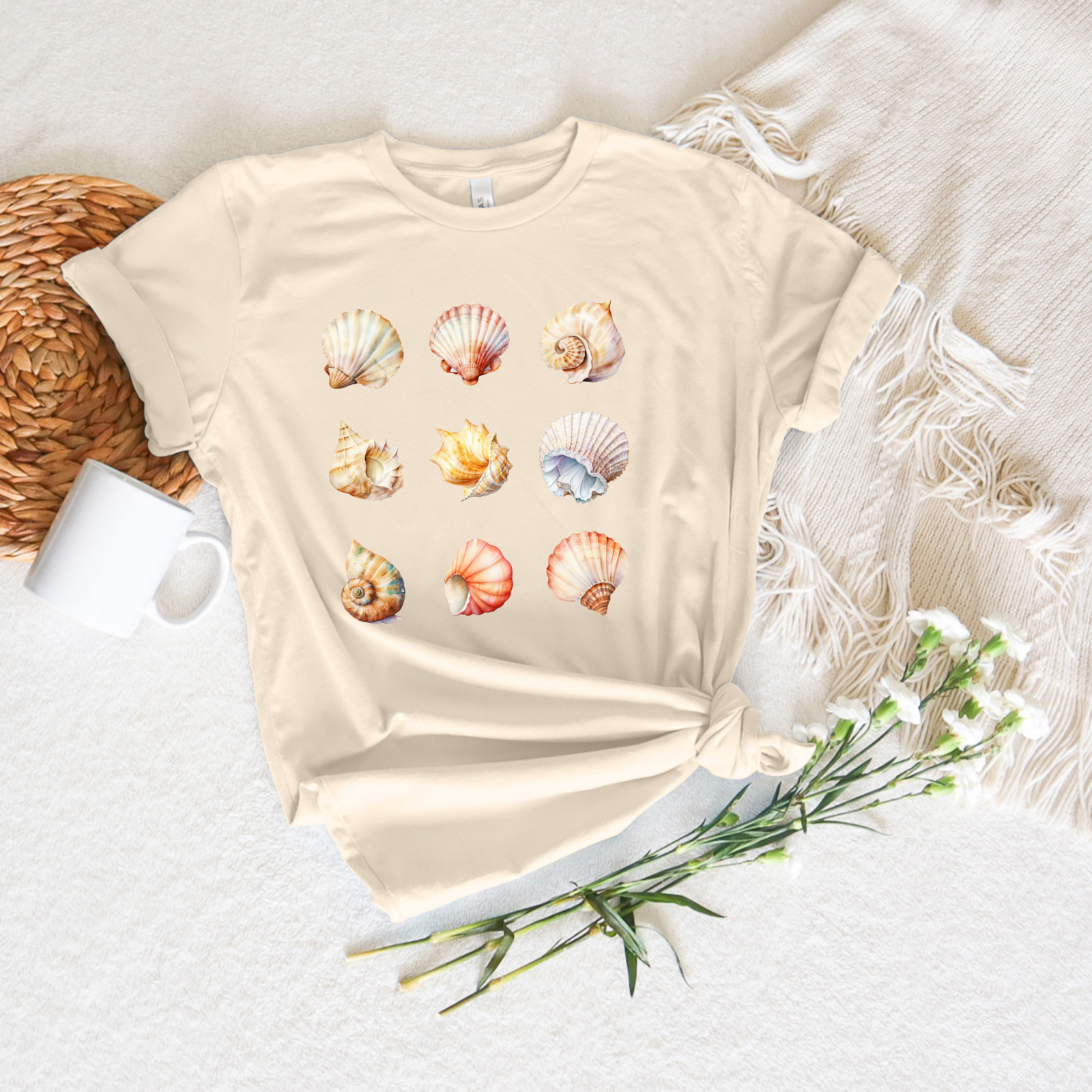 Seashell Tee - Stitch Squad Co