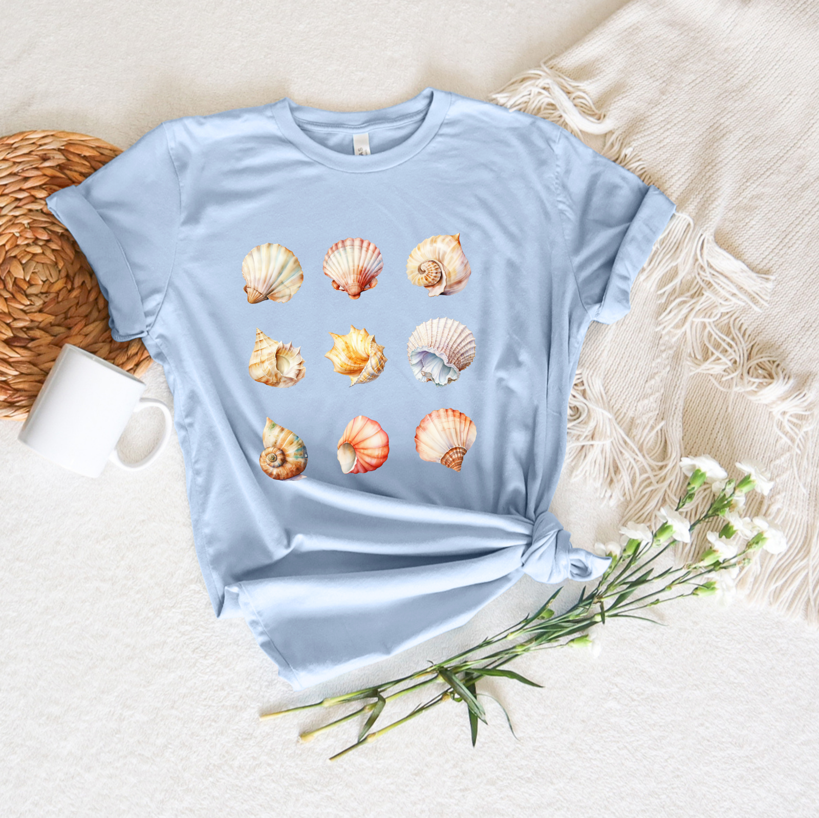 Seashell Tee - Stitch Squad Co