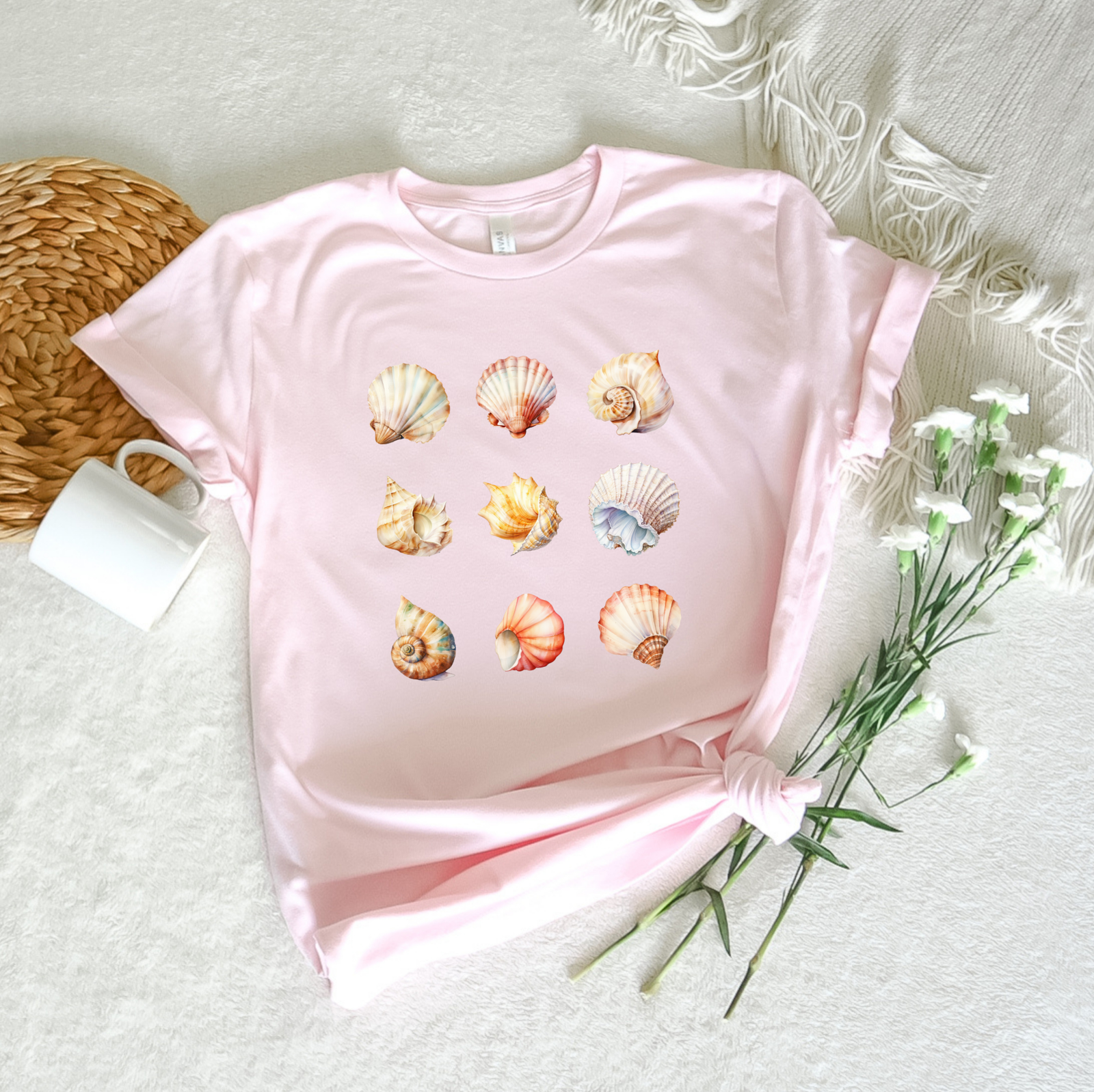 Seashell Tee - Stitch Squad Co