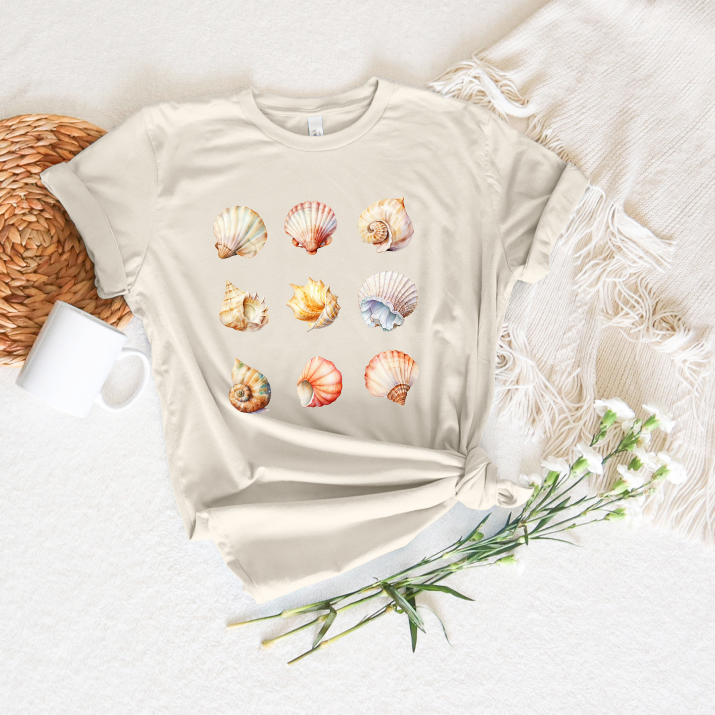 Seashell Tee - Stitch Squad Co