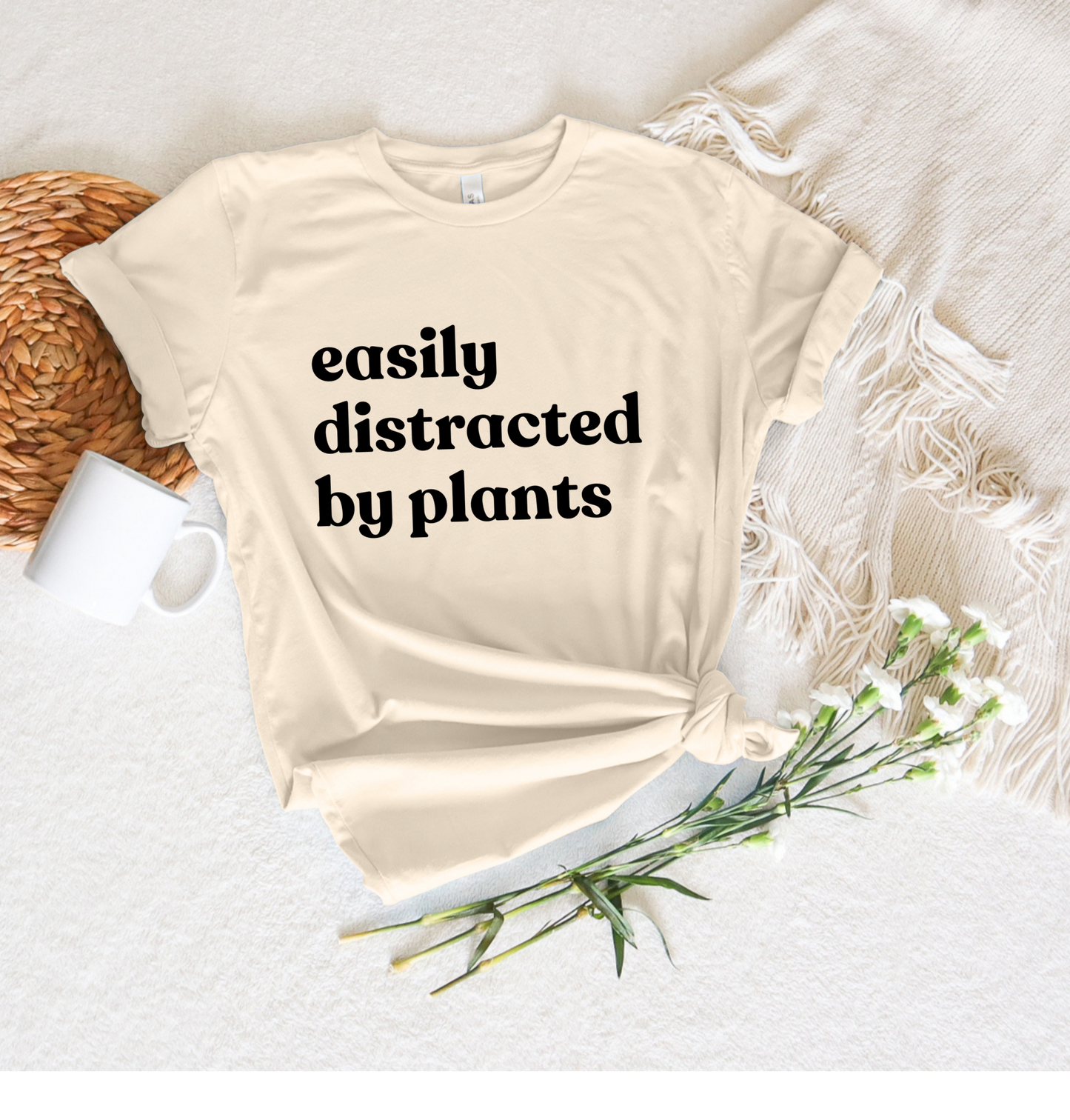 Easily Distracted By Plants Tee