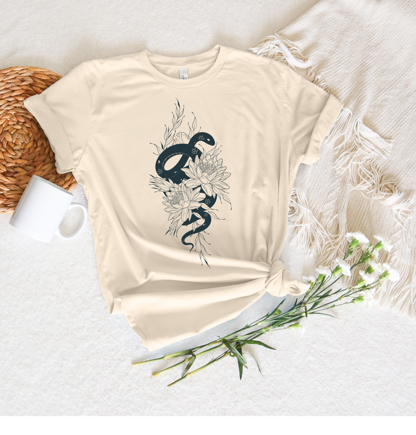 Snake Lotus Bloom Tee