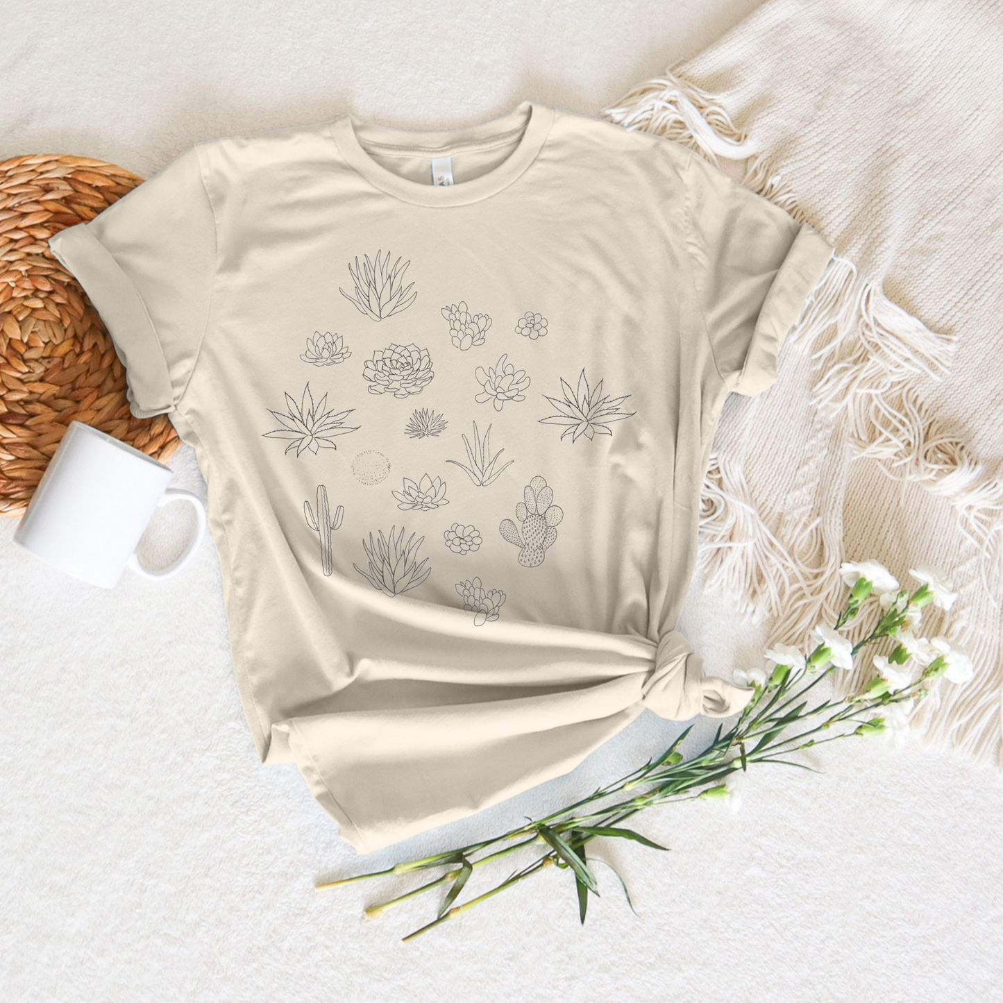 Succulent Garden Tee - Stitch Squad Co