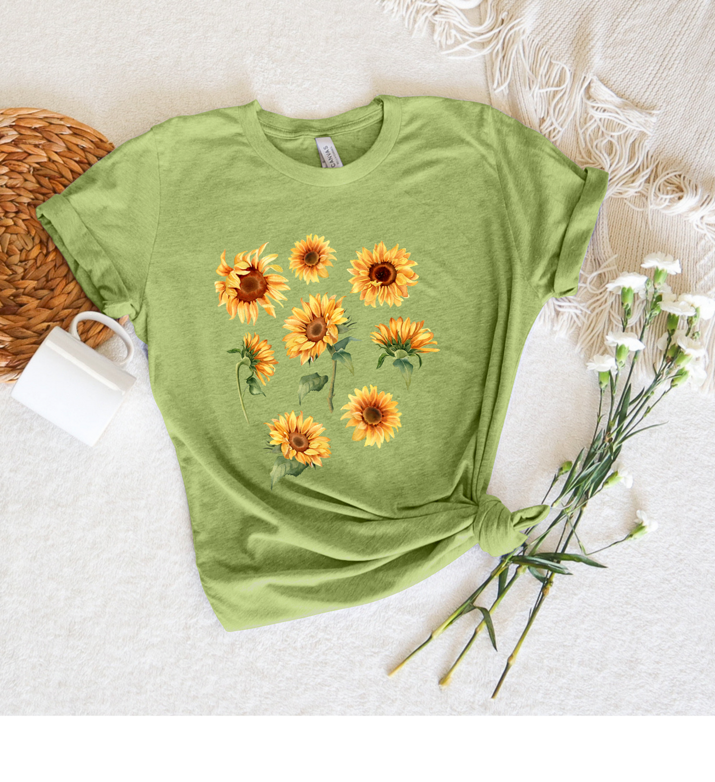 Sunflower Tee - Stitch Squad Co