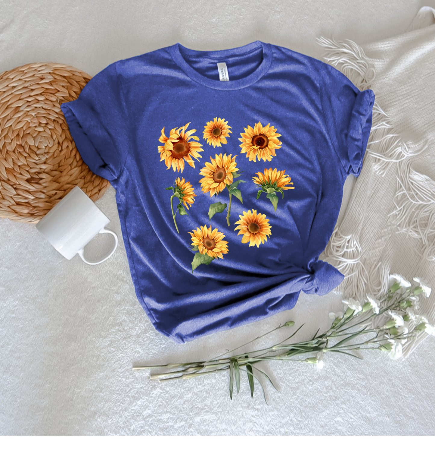 Sunflower Tee - Stitch Squad Co