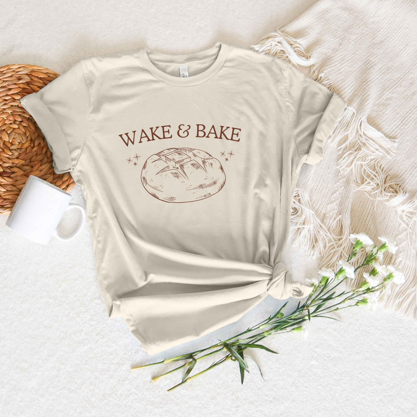 Wake & Bake Tee - Stitch Squad Co