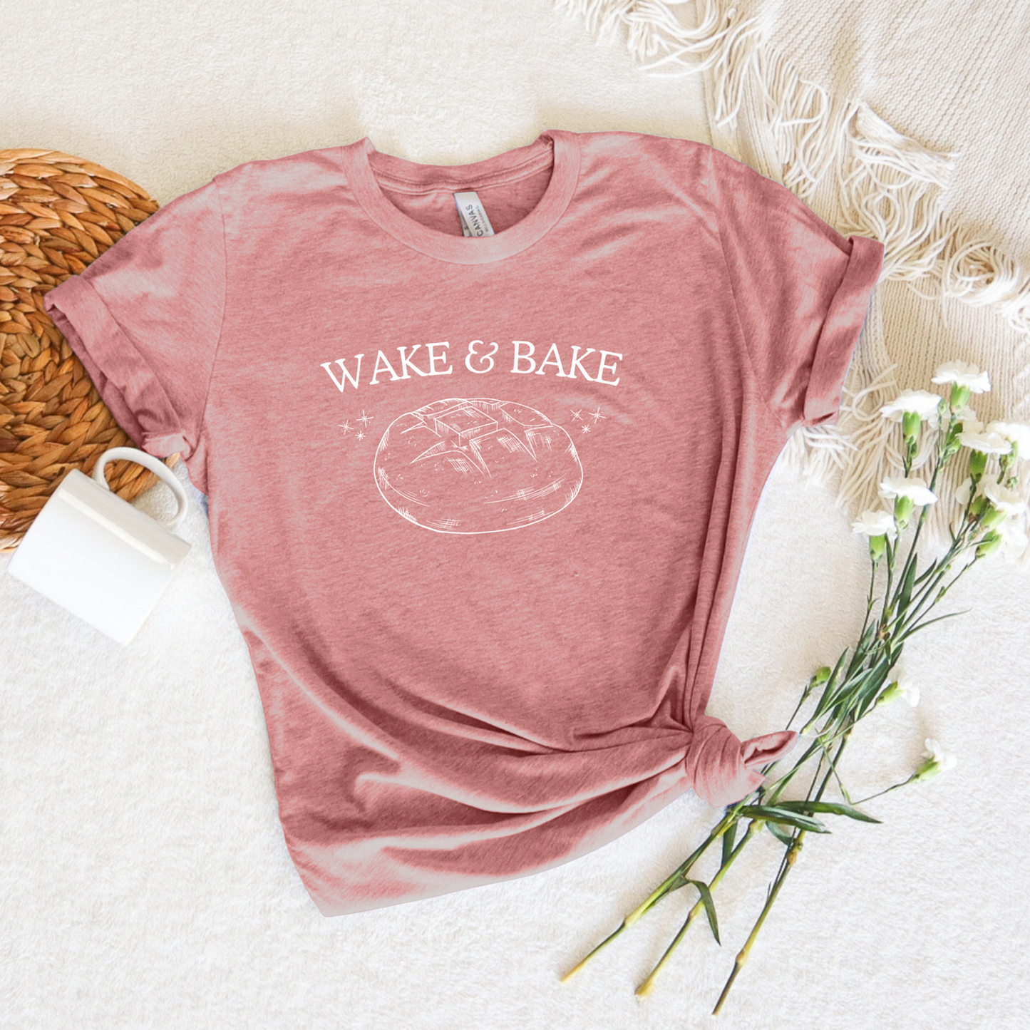 Wake & Bake Tee - Stitch Squad Co