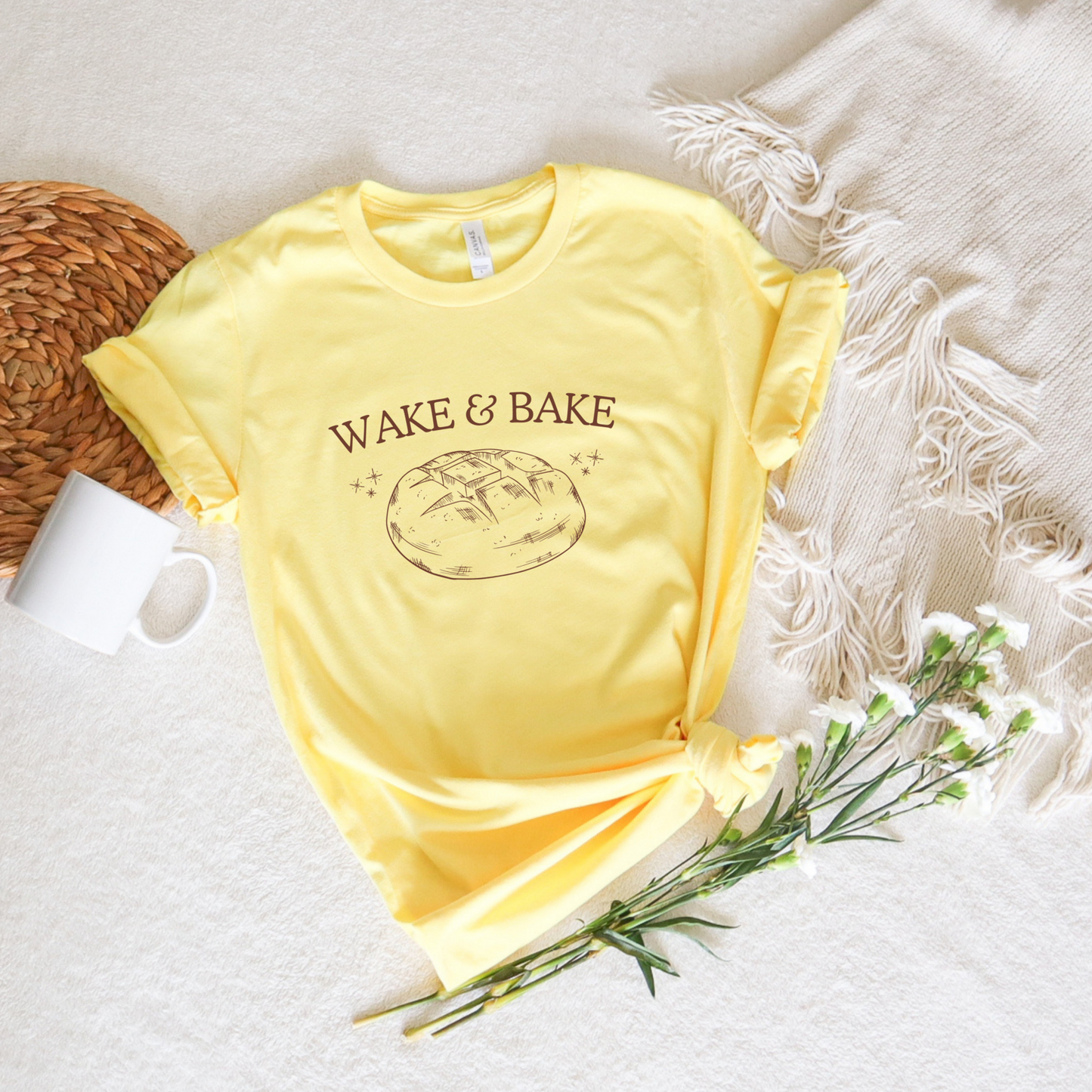 Wake & Bake Tee - Stitch Squad Co