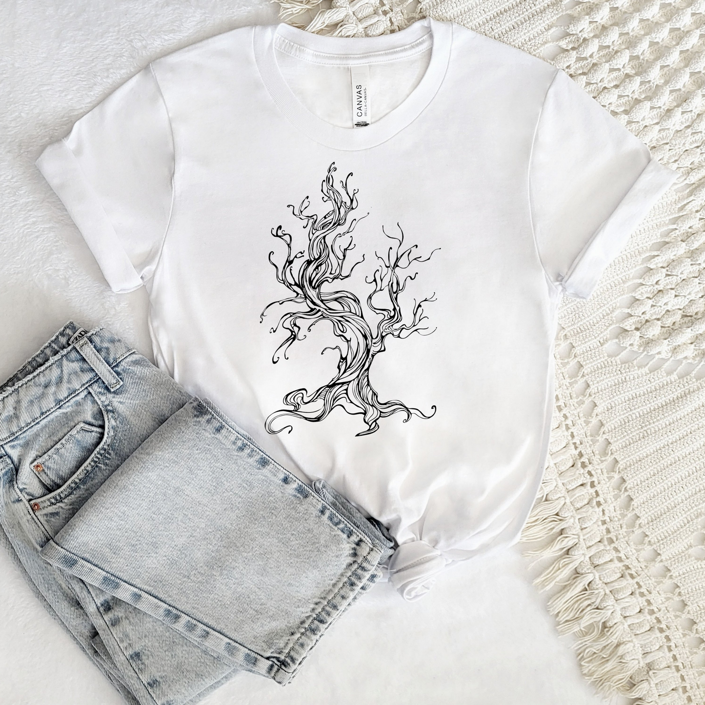 Old Tree Outline Tee