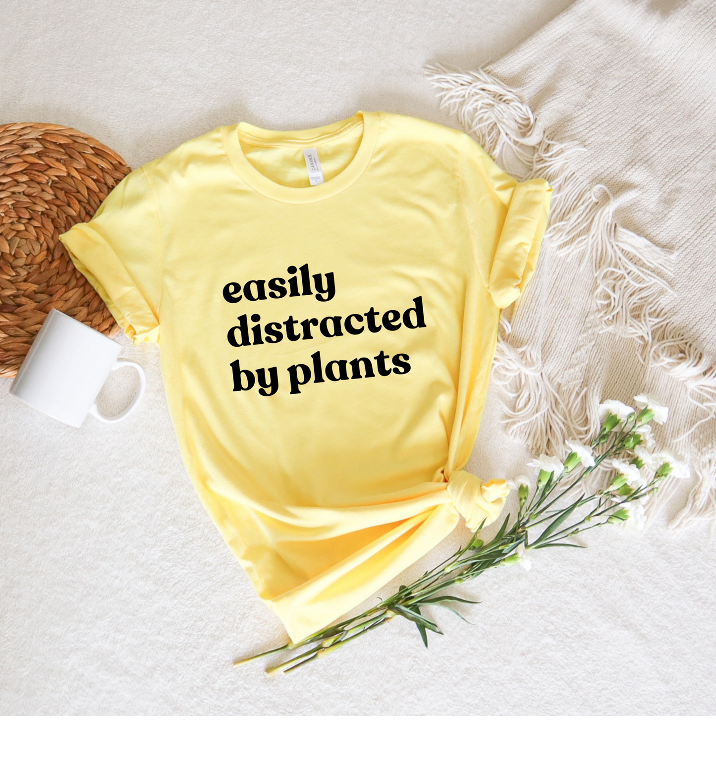 Easily Distracted By Plants Tee